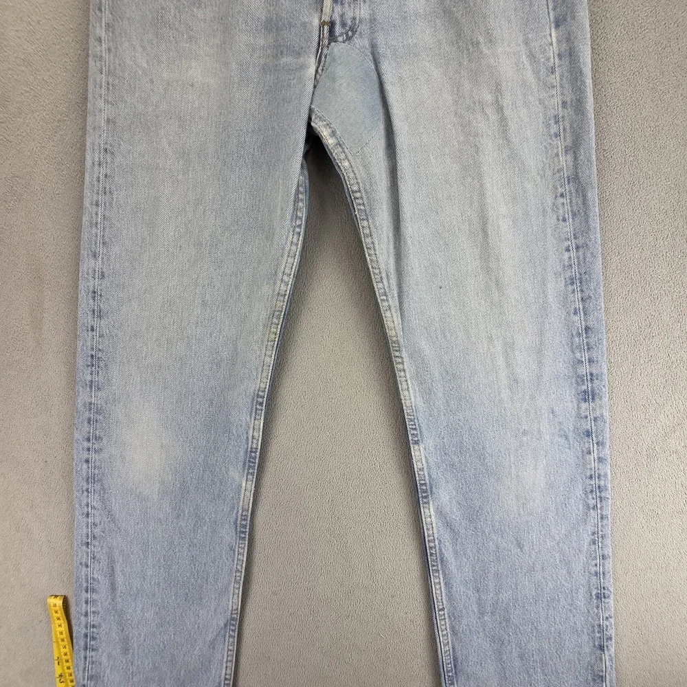 Vintage Levis 501 Jeans Mens 31x34 Blue Regular Straight Button Fly Made In USA